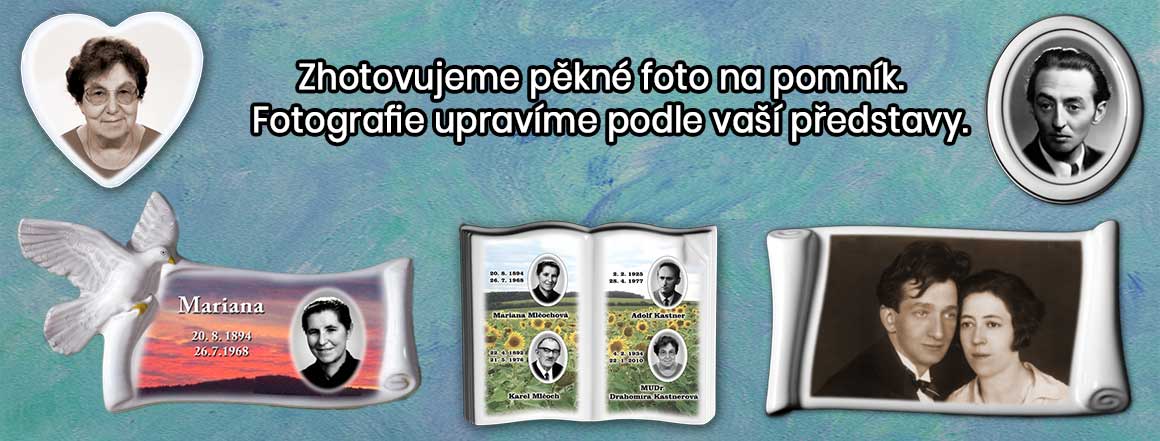 fotky na pomník a hrob - www.fotonaporcelan.cz